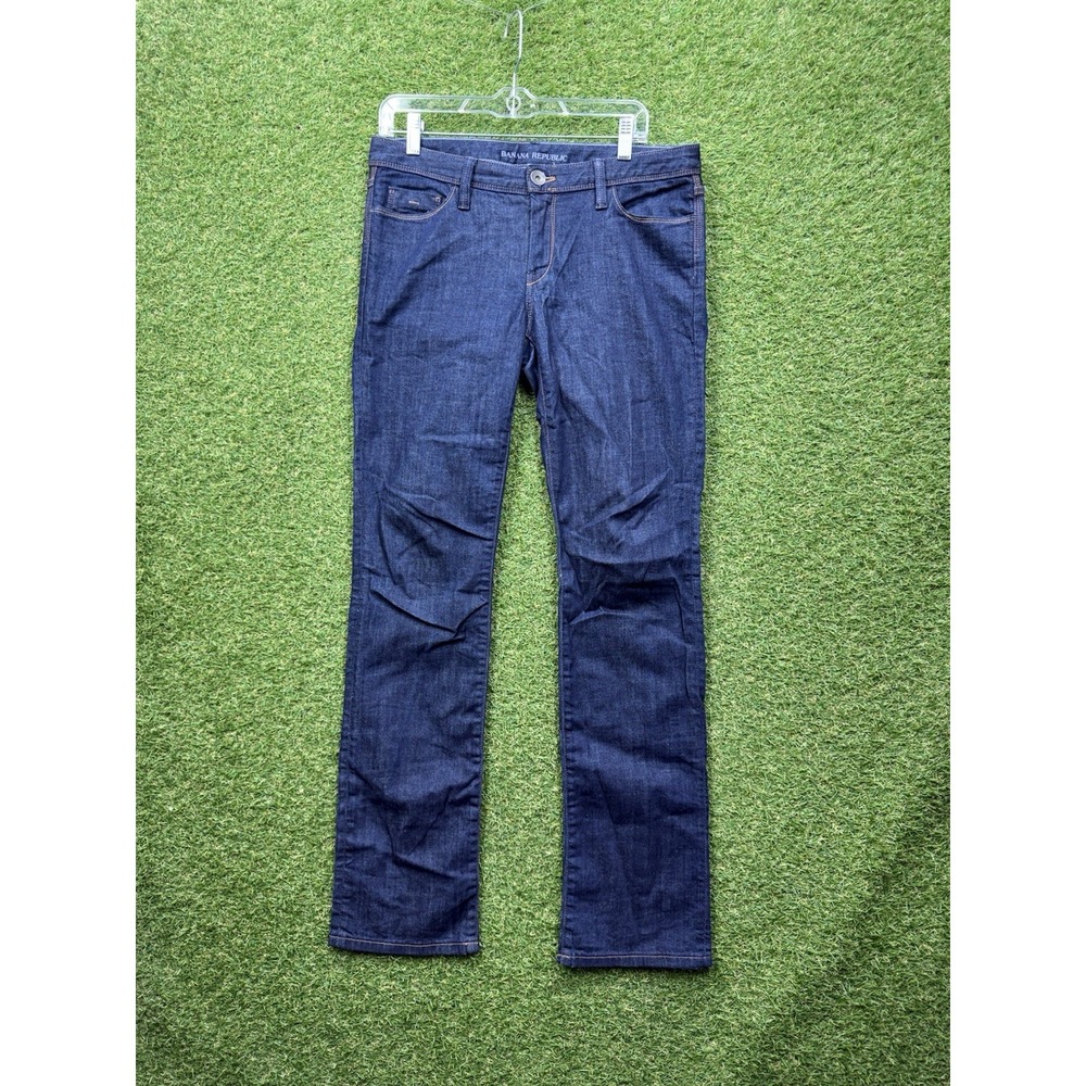 Banana Republic Travel Jeans Mens 29 Slim Preppy Workwear Casual Dark Wash